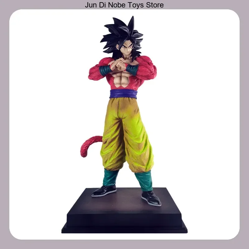 

Goku Dragon Ball Super Saiyan 4 Fist Salute Standing Pose 54cm Anime Figure Statue Model, Collection Desktop Decoration Ornament