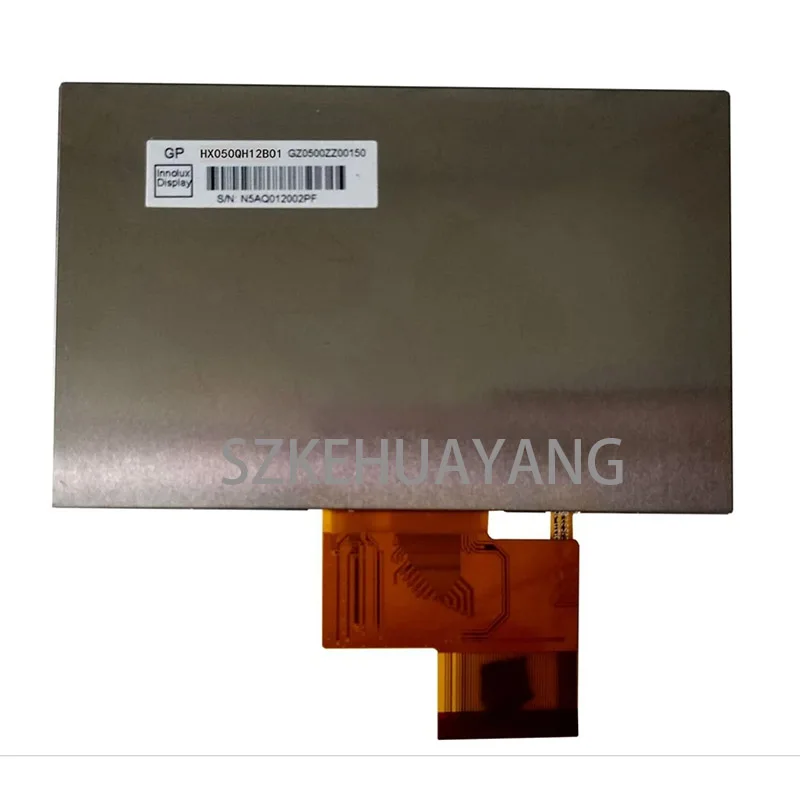 New Original Car Navigation 5 INCH LCD Display HX050QH12B01 050-DM403-12R  HY050BOGIPS-50 50PIN  LCD Panel For Car Auto Spare