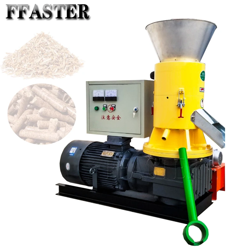 Wood Sawdust Pallets Making Machine HIgh Capacity Wood Pellet Machine Pelletizer