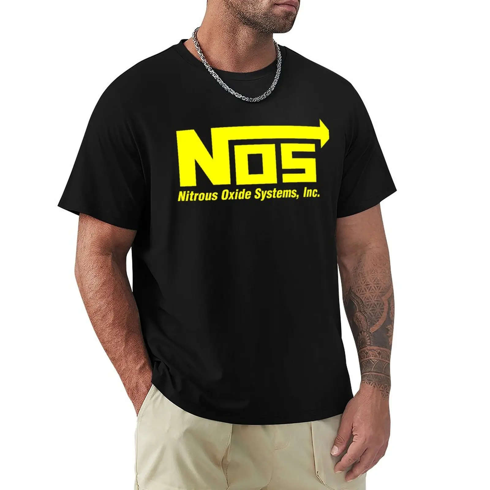 NOS Nitorus Oxide T-Shirt tops graphic t shirt vintage new edition t shirts men