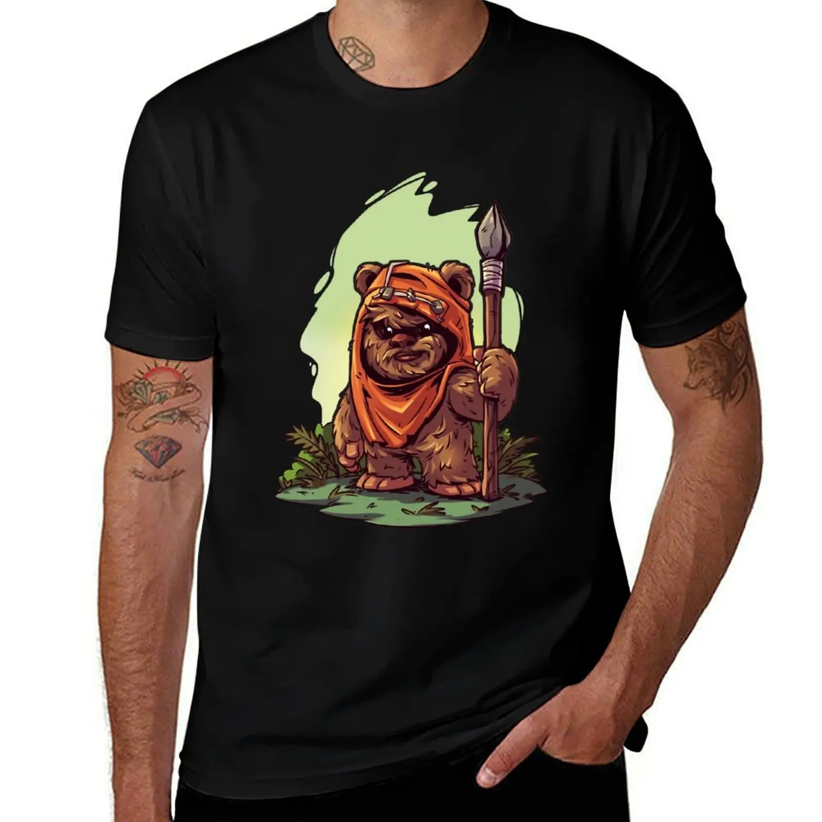 

Chibi Ewok T-Shirt Cool Feeling Summer Tee Shirt