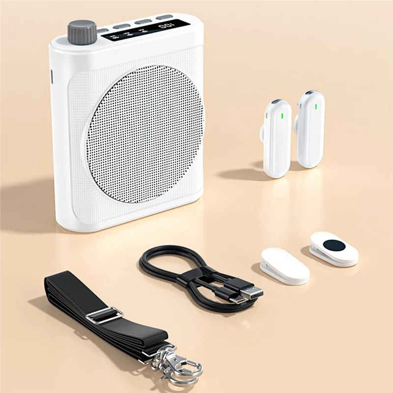 

M13kwireless Megaphone Speaker Voice Amplifier With Lavalier Microphone For Teachers, Elderly, Tour Guides