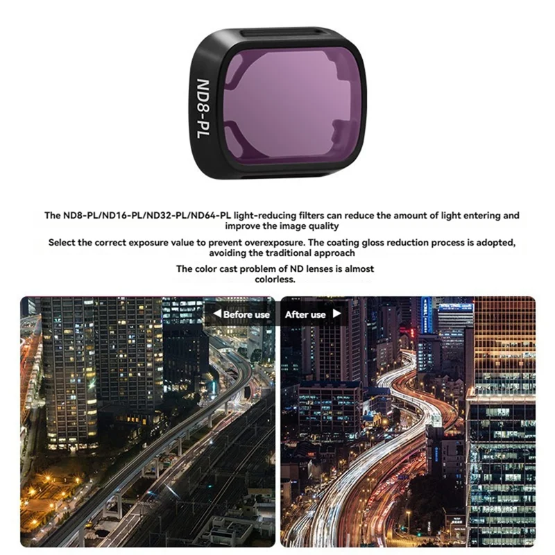 Набор фильтров AC18 (гарантия) для DJI Mini 3 Pro UV CPL NDPL, сменный комплект фильтров, защитный фильтр для объектива камеры для DJI Mini 3 P