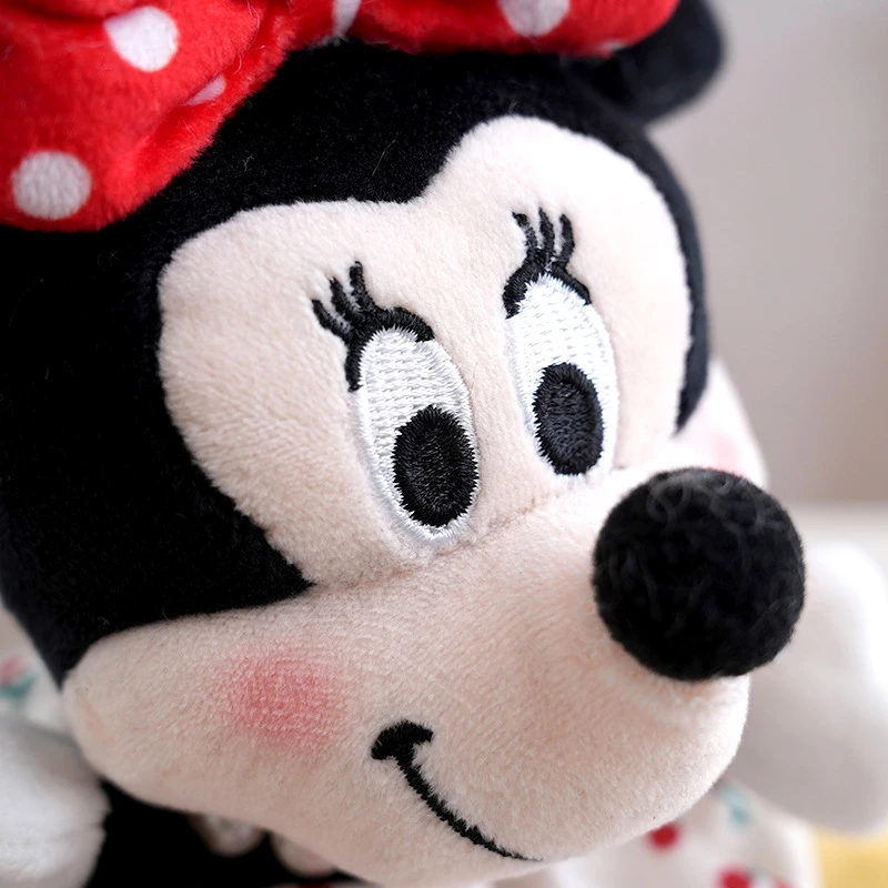 لعبة ديزني ميكي ماوس القطيفة ميني ماوس دمية القماش دمية الحلي الناعمة والمريحة هدية عيد الميلاد والكريسماس #5