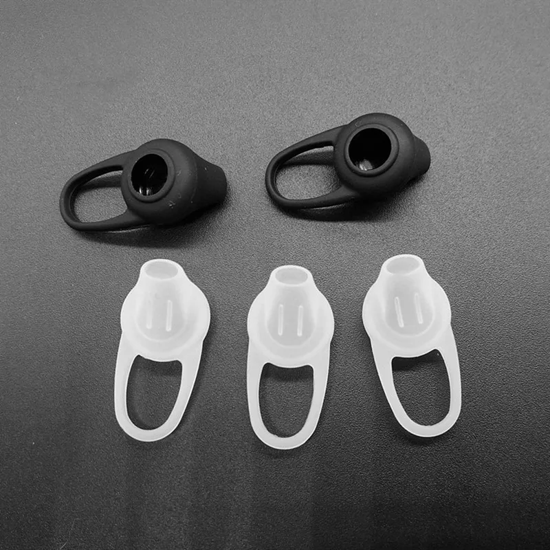 8Pcs Silicone Ear Hooks Tips for Bluetooth-compatible Earphone,Replacement Ear Bud Ear Tips Cushions Earplugs Earbud