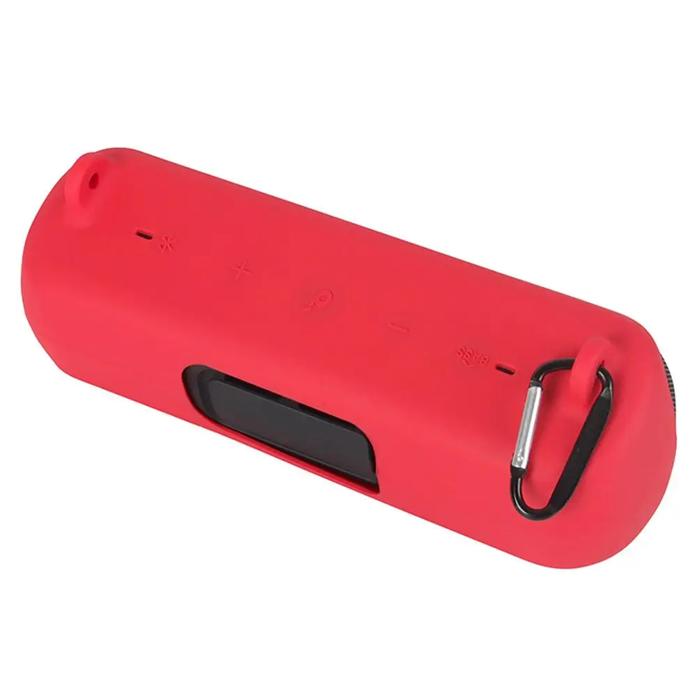 Custodia portatile per altoparlante Bluetooth in Silicone da viaggio per Anker Soundcore Motion + custodia per il trasporto dell'altoparlante Bluetooth con moschettone con cinturino