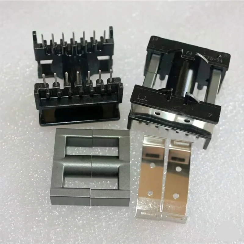 ETD Type Vertical Horizontal Ferrite Core Robbin Coil Former Set for Inductor ETD29 ETD34 ETD39 ETD44 ETD49 ETD54