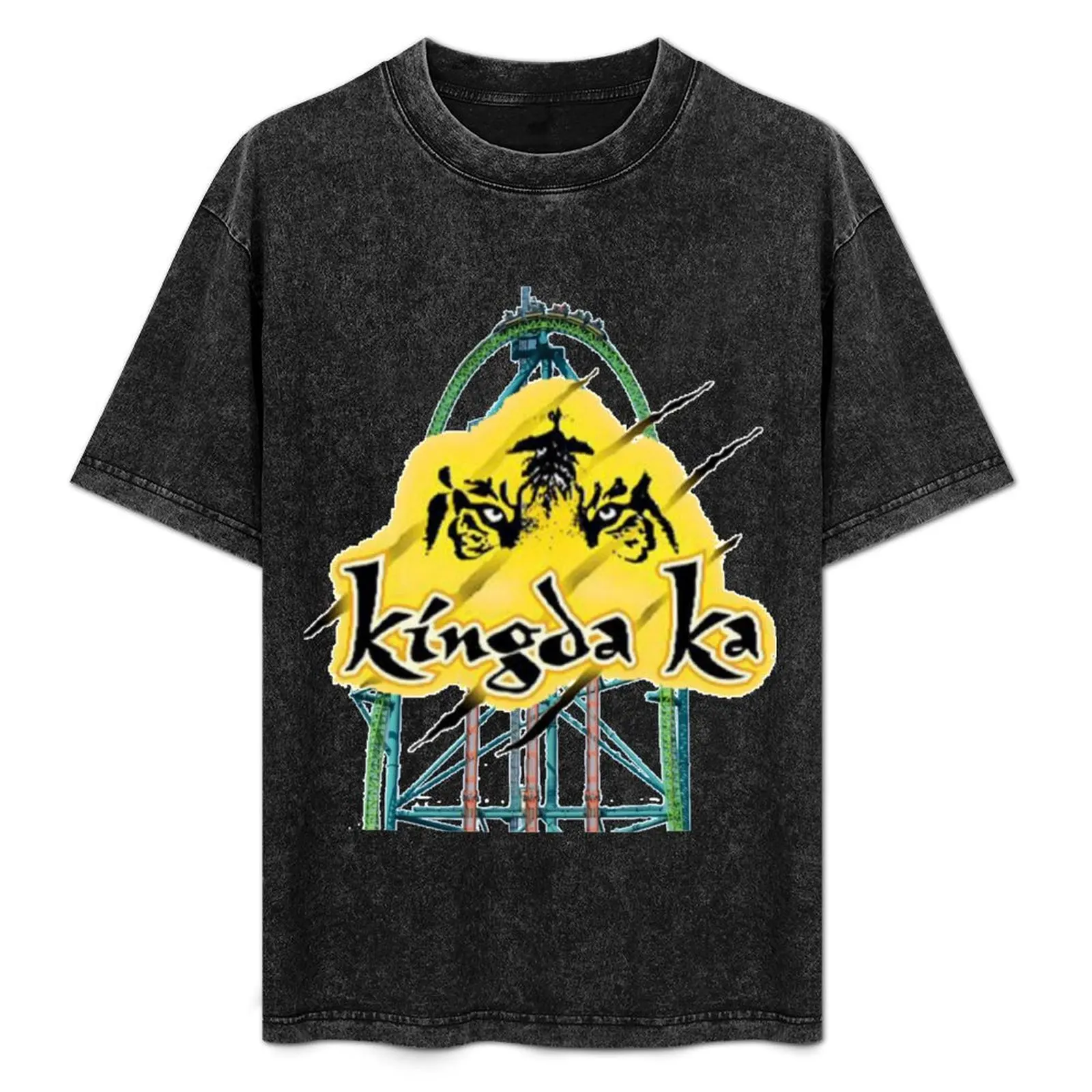 

Kingda Ka Six Flags Great Adventure T-Shirt Casual Breathable Short Sleeve Top