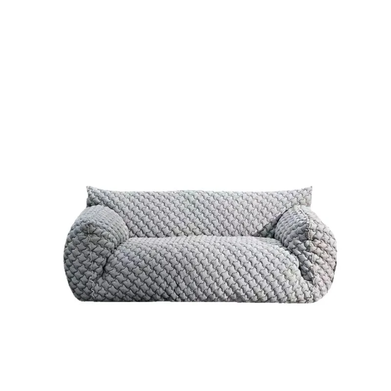 Single sofa, leisure living room bedroom single sofa, Italian fabric sofa