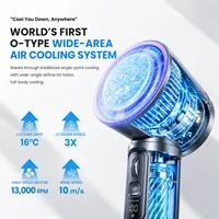 Ventilateur portable rafraîchissant, puissant, rechargeable par USB, mini-refroidisseur personnel pour l'extérieur et le bureau 2