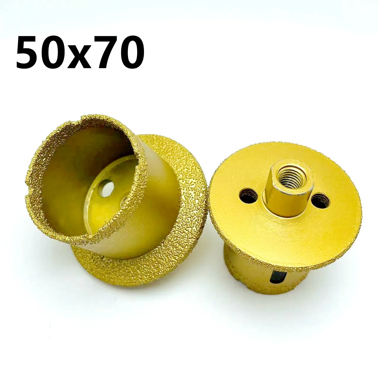 2022 New M10 Thread Vacuum Brazed Diamond Hole Saw Drill Core Bits For Marble Ceramics Porcelain Tile Washbasin Opener