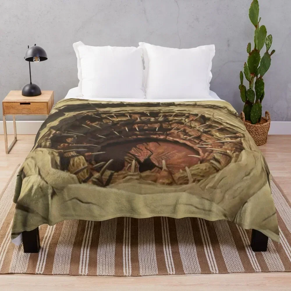 

The Sarlacc Pit Throw Blanket Warm Cozy Throw Blanket for Living Room Couch