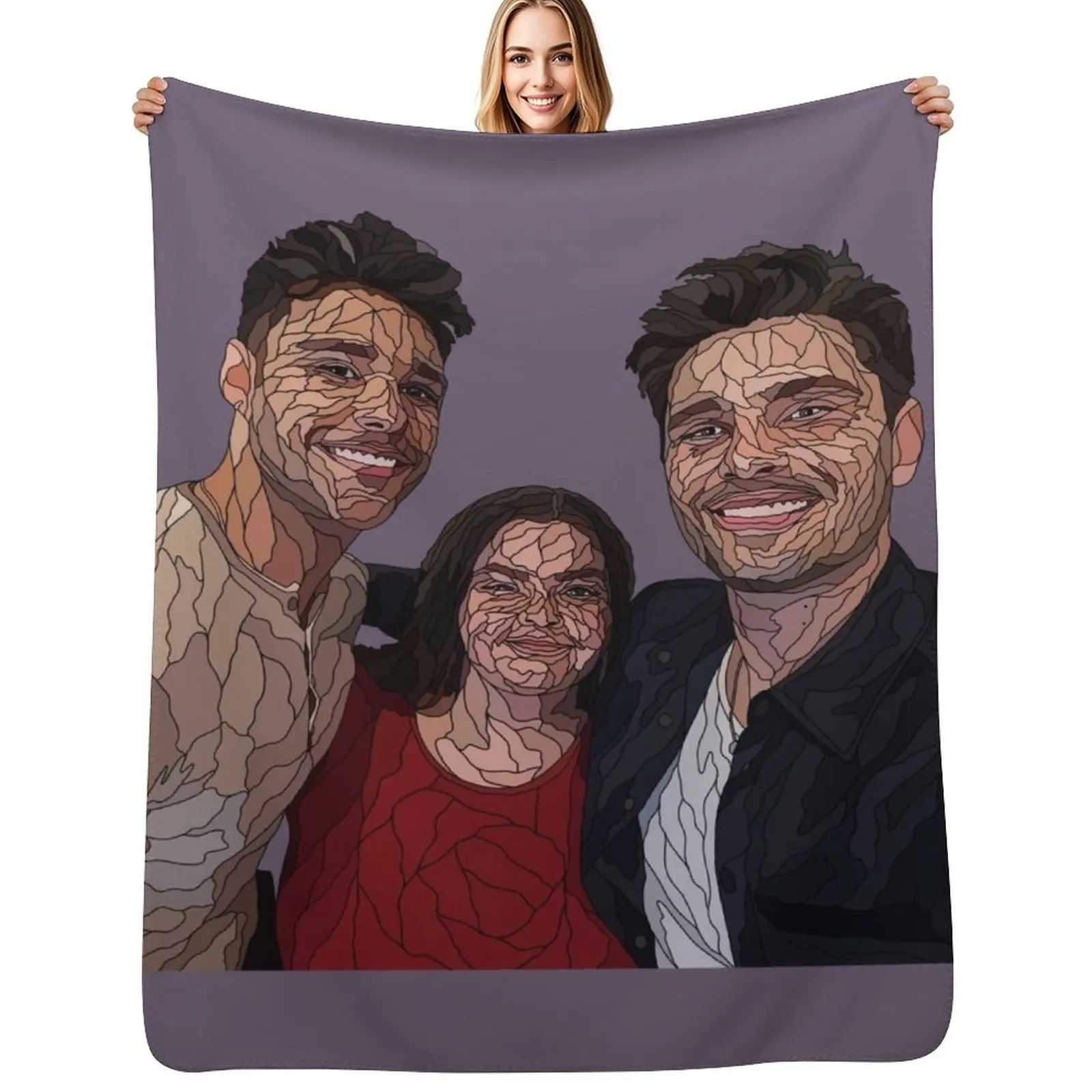 Libby Commission Throw Blanket Beach Soft Plaid Summer Thermal Heavy For Decorative Sofa Blankets