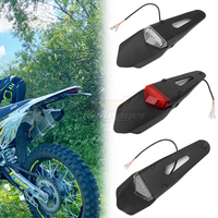 Motorcycle Taillight For Enduro Off-Road Bike Tial Bike 12V LED Motorbike Brake Stop Rear Rear Fender Tail Light