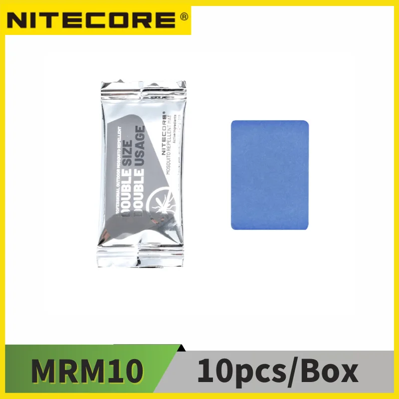 ¿Por qué el NITECORE MRM10 es la mejor solución para repeler mosquitos en interiores y exteriores?