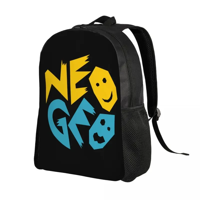 Mochilas Neogeo Arcade para meninos e meninas, 3D Print, escola, faculdade, bolsas de viagem, mulheres, homens, Bookbag, Fits 15 Polegada Laptop, personalizado