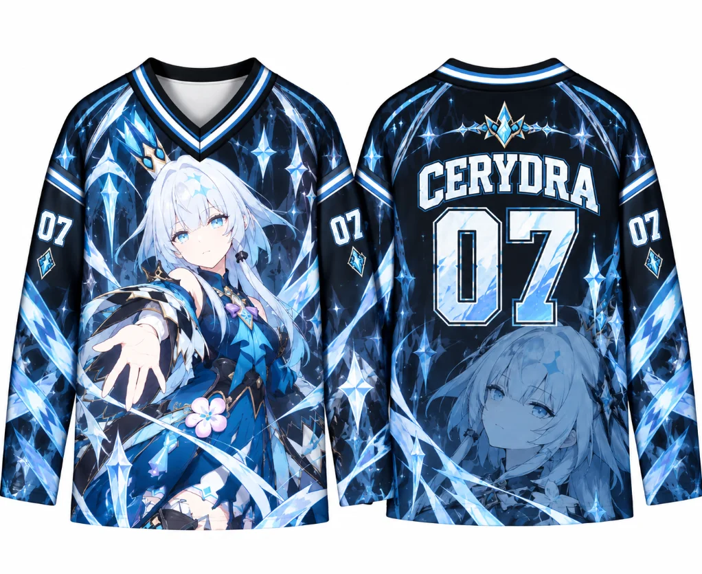 Honkai Star Rail HSR Anime Graphic T-Shirt Unisex Anime Style Character Graphic V Neck Pullover Casual Streetwear Top