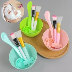 7pcs Facial Brush Mask Bowl Spoon Set Mask Brush Bar DIY Beauty Tools Mixing Tools Skin Care Makeup Supplies Woman Facial Tools