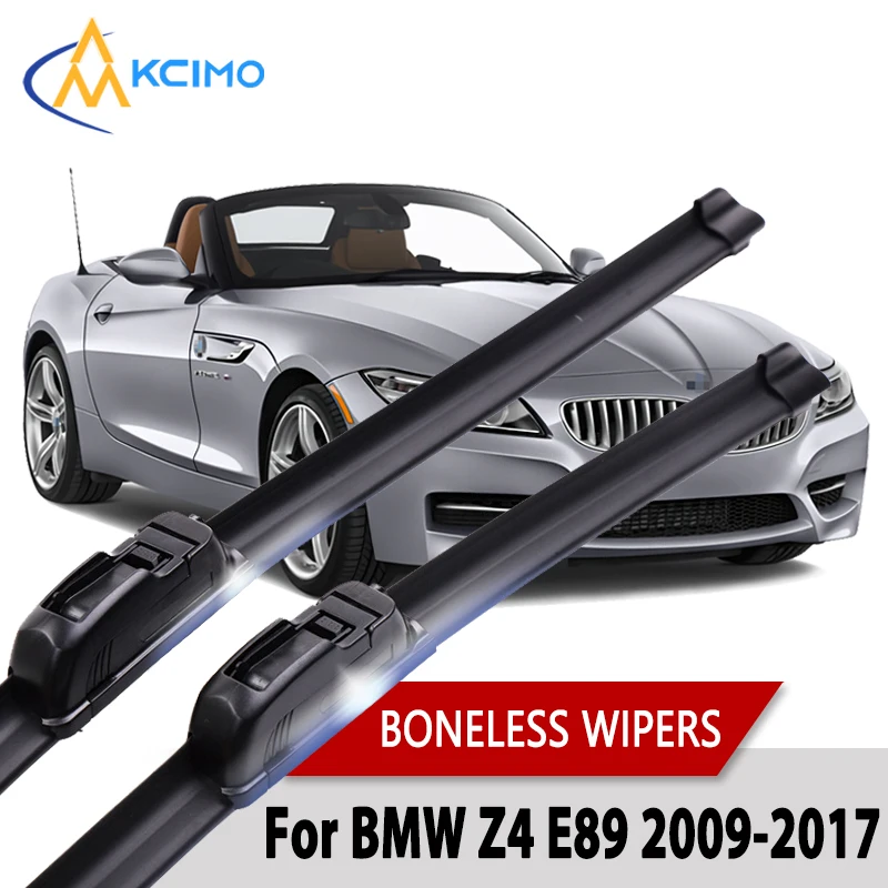 

Car Wiper For BMW Z4 E89 2009-2017 Wiper U-type Soft Rubber Boneless Wiper HD Quiet Durable Automotive Wiper 22"+20"