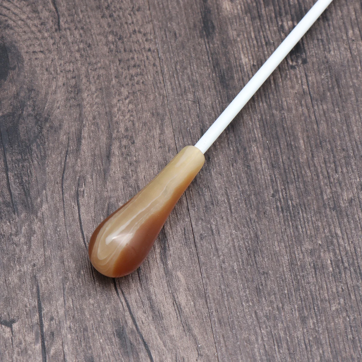 

Colorful Resin Concert Music Long Handle Durable Comfortable Orchestra Conducting Stick for Teachers Or Students