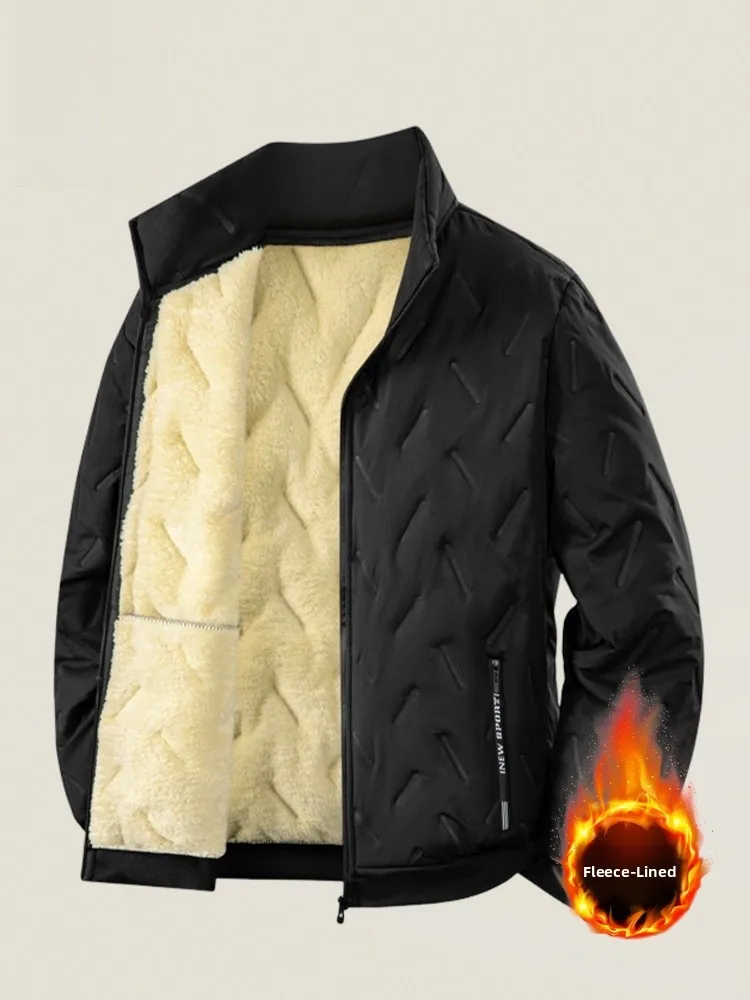 

Lormen мужское хлопковое пальто с воротником-стойкой на подкладке, зимнее теплое пальто Thiened Long Sve, повседневная верхняя одежда на молнии