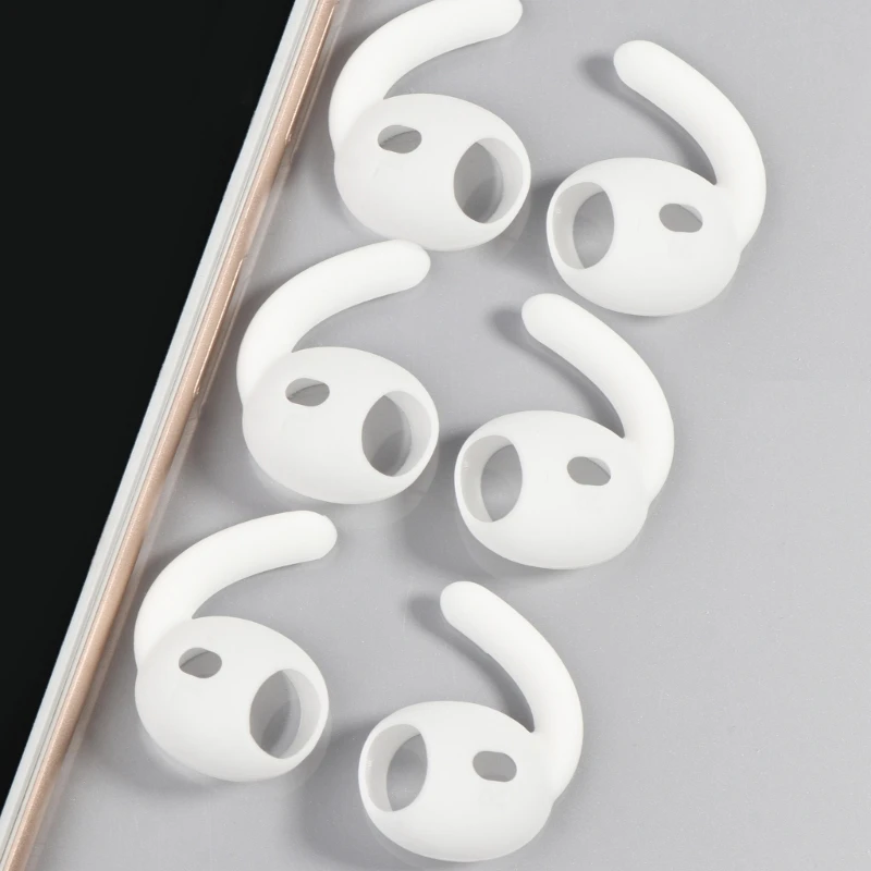 3Pairs For AirPods-Pro 2 EarHooks Ear Holders For AirPods Ear Hooks Eartips Tip Headphone Accessories Ear buds Covers