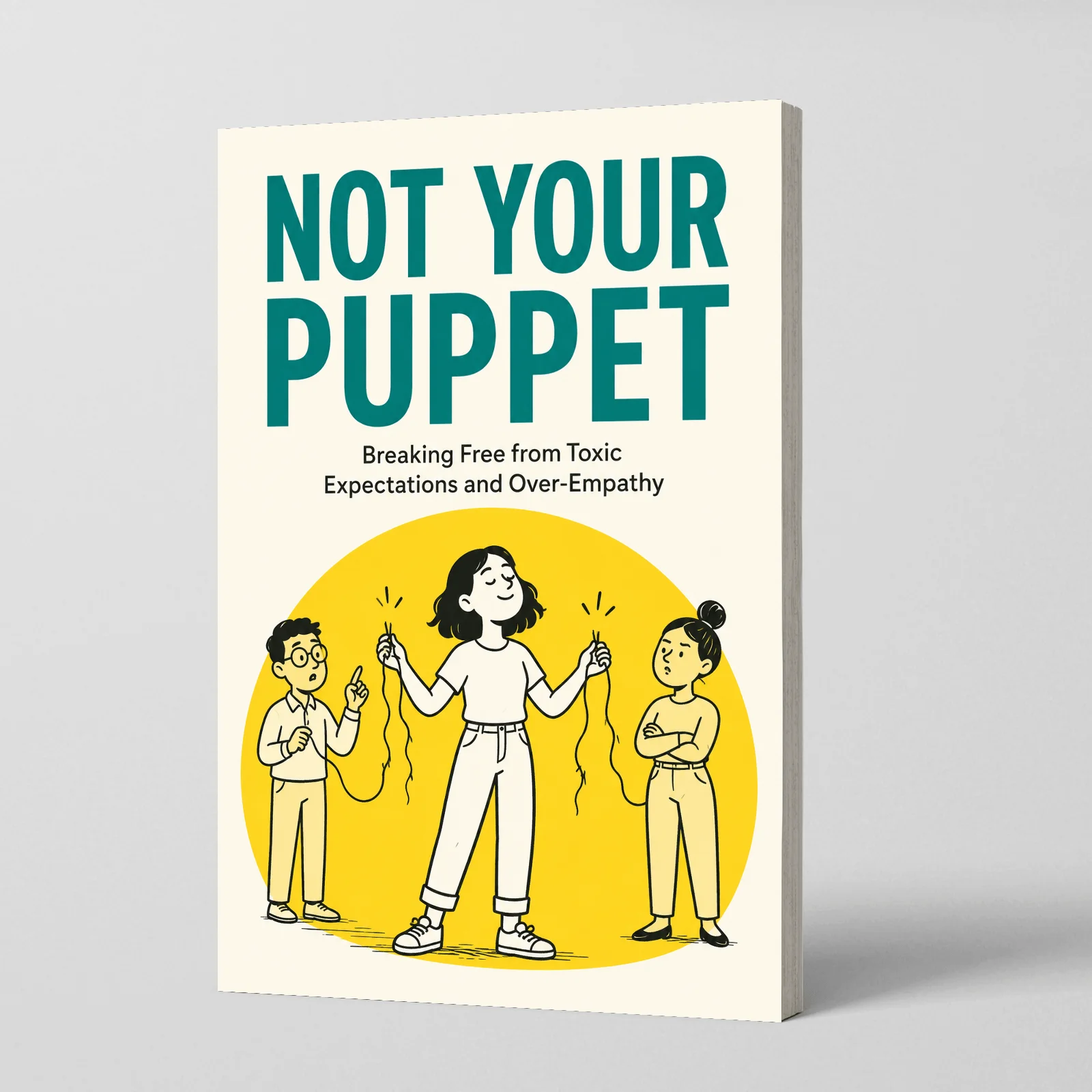 Not Your Puppet, Personal Growth Guide to Boundaries, Emotional Awareness, Expectations, Over-Empathy and Self-Reflection
