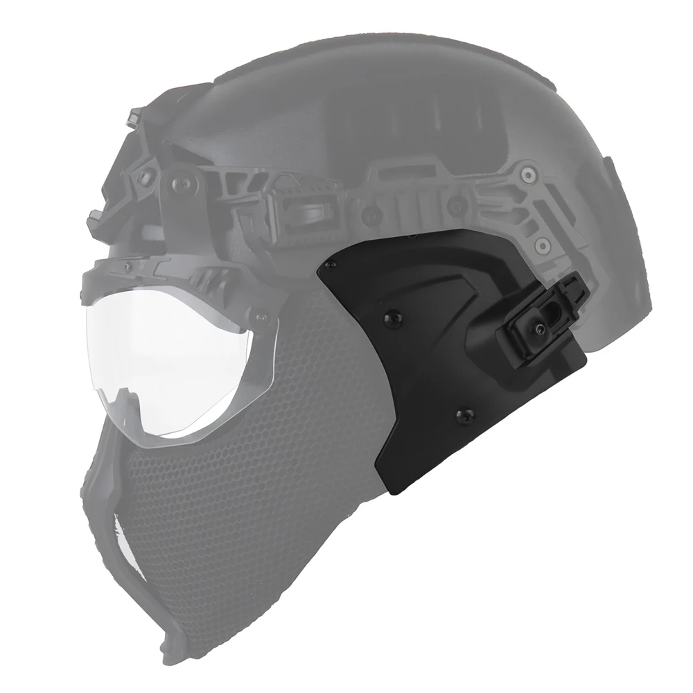 Wosport Wendy 3.0 Helmet Ear Cover, Nylon Side Ear Protection Accessory, Tactical Helmet Component for Outdoor Airsoft Game