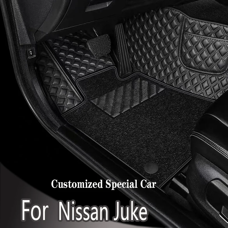 

Car Floor Mat For Nissan Juke F15 2013~2016 Anti-dirt Pad Reduces Friction Car Mat Full Set Waterproof Floor Mat Car Accessories