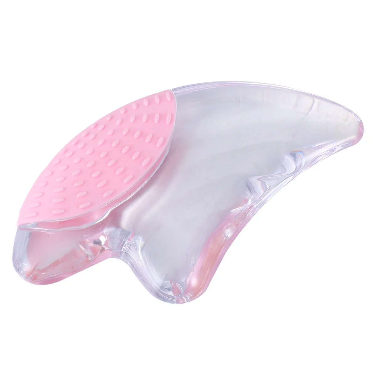 

1Pcs Premium Resin Gua Sha Plate Smooth Edge Facial Skincare Tool for Gua Sha Therapy and Face Washing Transparent Scraping Bar