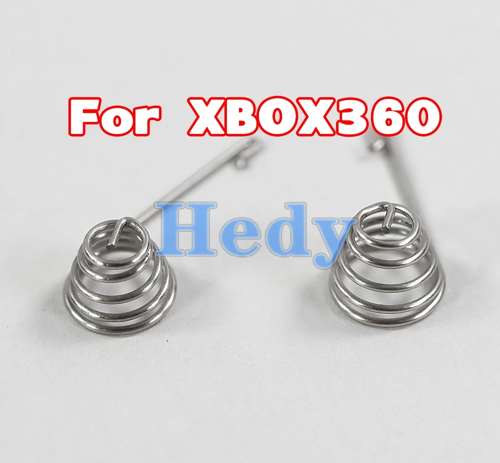 100 zestawów części naprawczych wymiana L R lewy prawy uchwyt baterii sprężyna do kontrolera bezprzewodowego XBOX 360 XBOX360