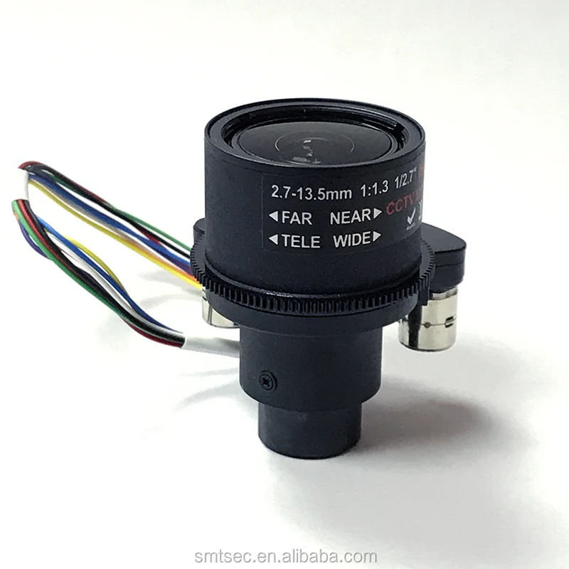 

SL-0146 2MP Объектив для видеонаблюдения 2.7~13.5мм F1.4 D14 Mount 1/2.7" 113.54~29.76 °