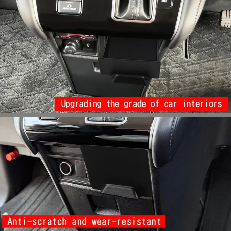 

Car Center Console Drawer Type Storage Tray Card Hidden Holder Interior Parts for 2023 Mitsubishi Delica D5