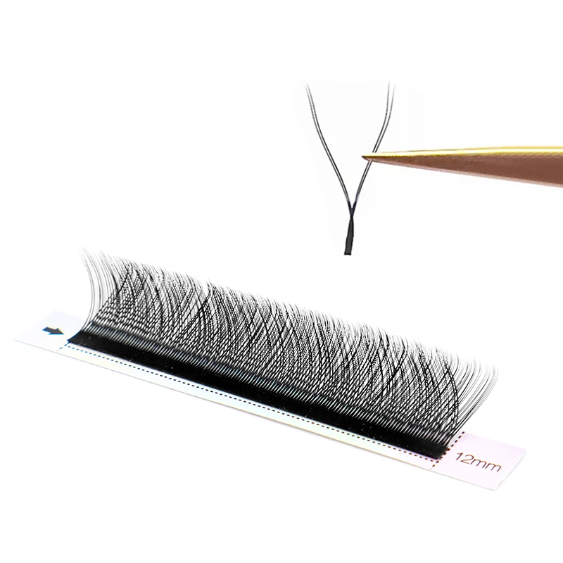 Bluebell Y lashes 0.05 premade fans eyelash extensions for salon individual Y shape eyelash extensions YY lashes cilios y