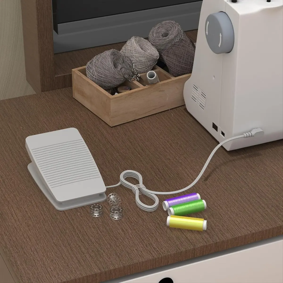 Controlador de pedal de máquina de costura para FC-322 XC8816-021, adequado para CS6000i CS7000i CS5055prw-TCES