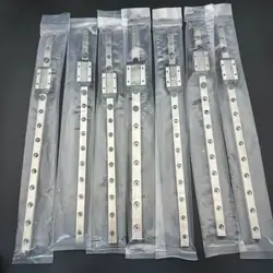 6PCS MGN9H + 1PCS MGN12H Linear Rail 250/300/350mm Linear Guide Rail With Carriage For Voron V2.4 R2 3D Printer