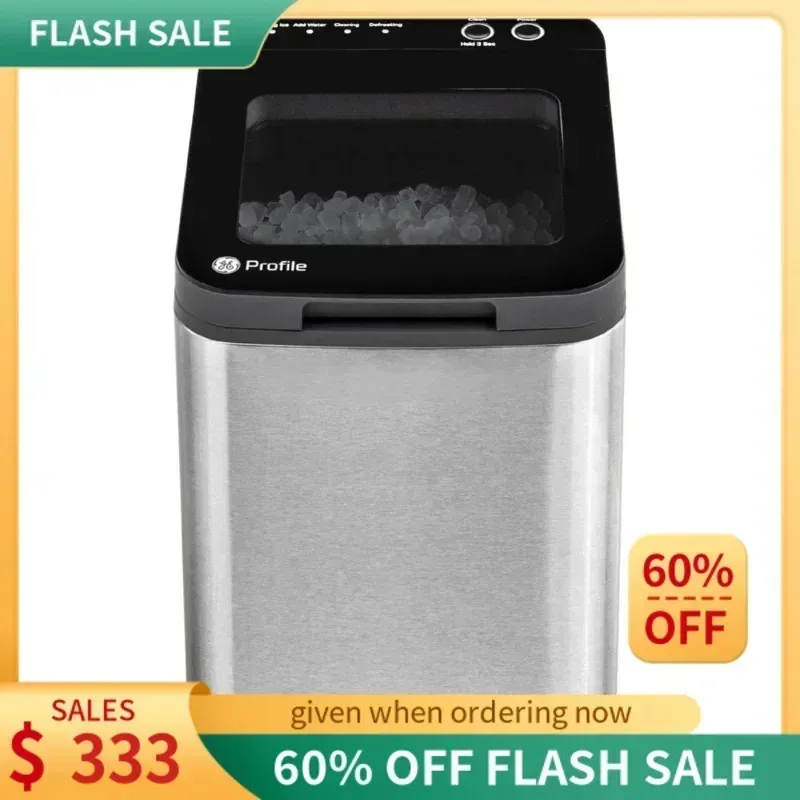 TGBFGE Perfil Opal 1.0 Máquina de hielo de pepita |   Máquina de hielo de guijarros de encimera |   La máquina de hielo portátil hace hasta 34 libras de hielo por D,Ali