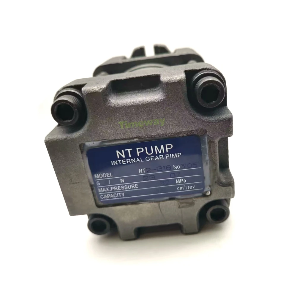 NT2 Internal Gear Pumps NT2-G10F NT2-G12F NT2-G16F High Pressure Gear Pump for Cutting Machine Outlet Position 180 Degrees