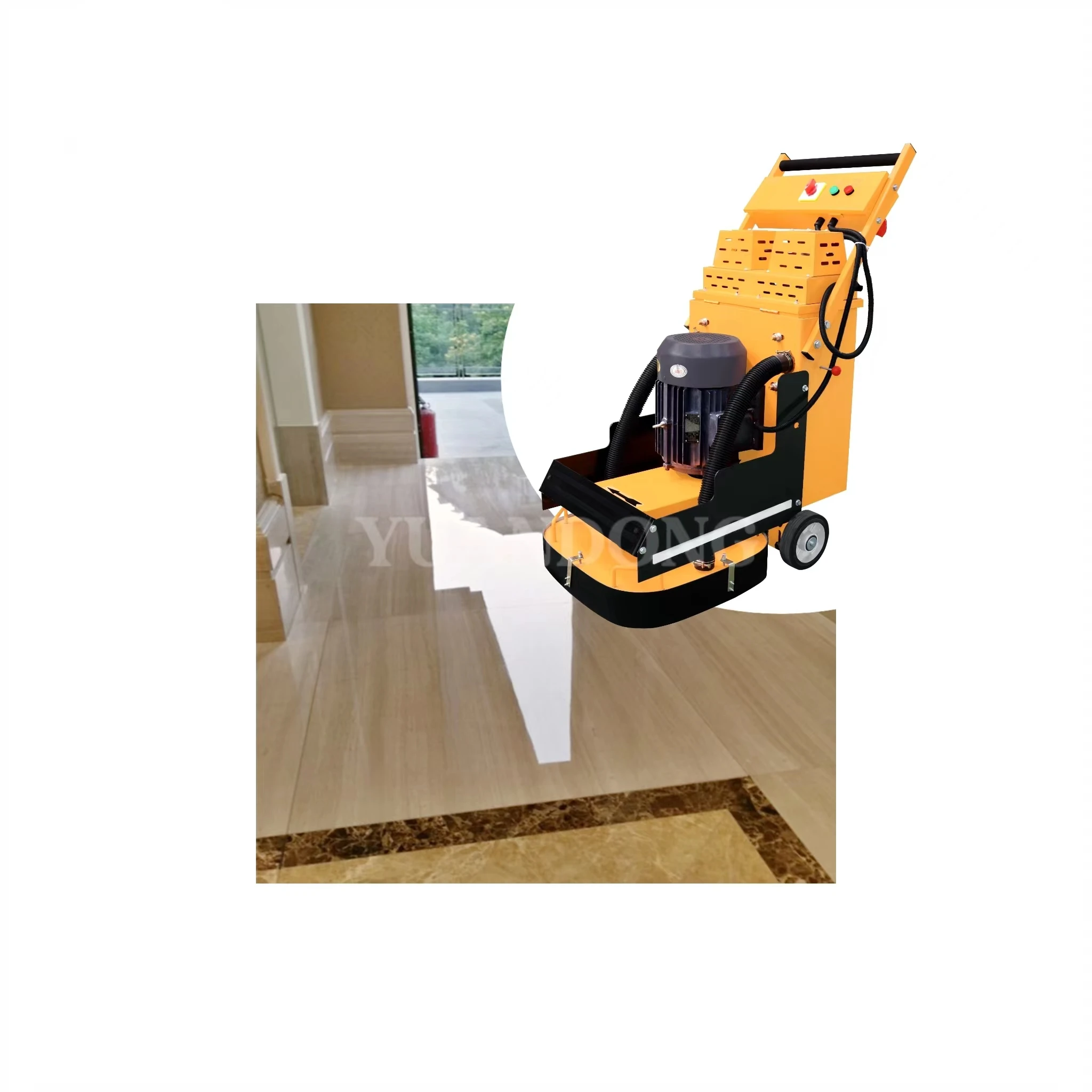 

Floor Polishing Machine Epoxy Terrazzo Concrete Floor Grinder With Vacuum