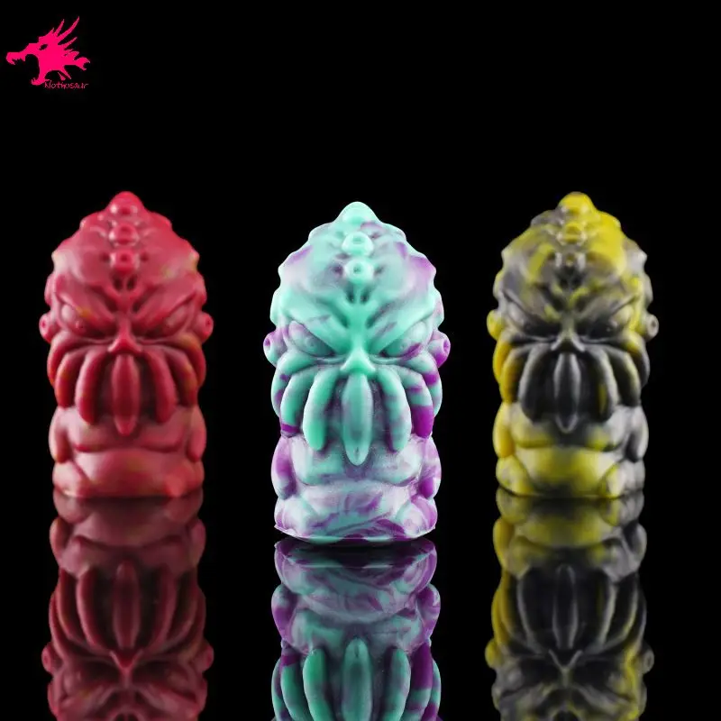 Nothosaur Fantasy Egg Toys Ovipositor For Men and Women Anal Sex Toys Vagina Prostate Stimulation Soft Silicone Sex Shop Adult