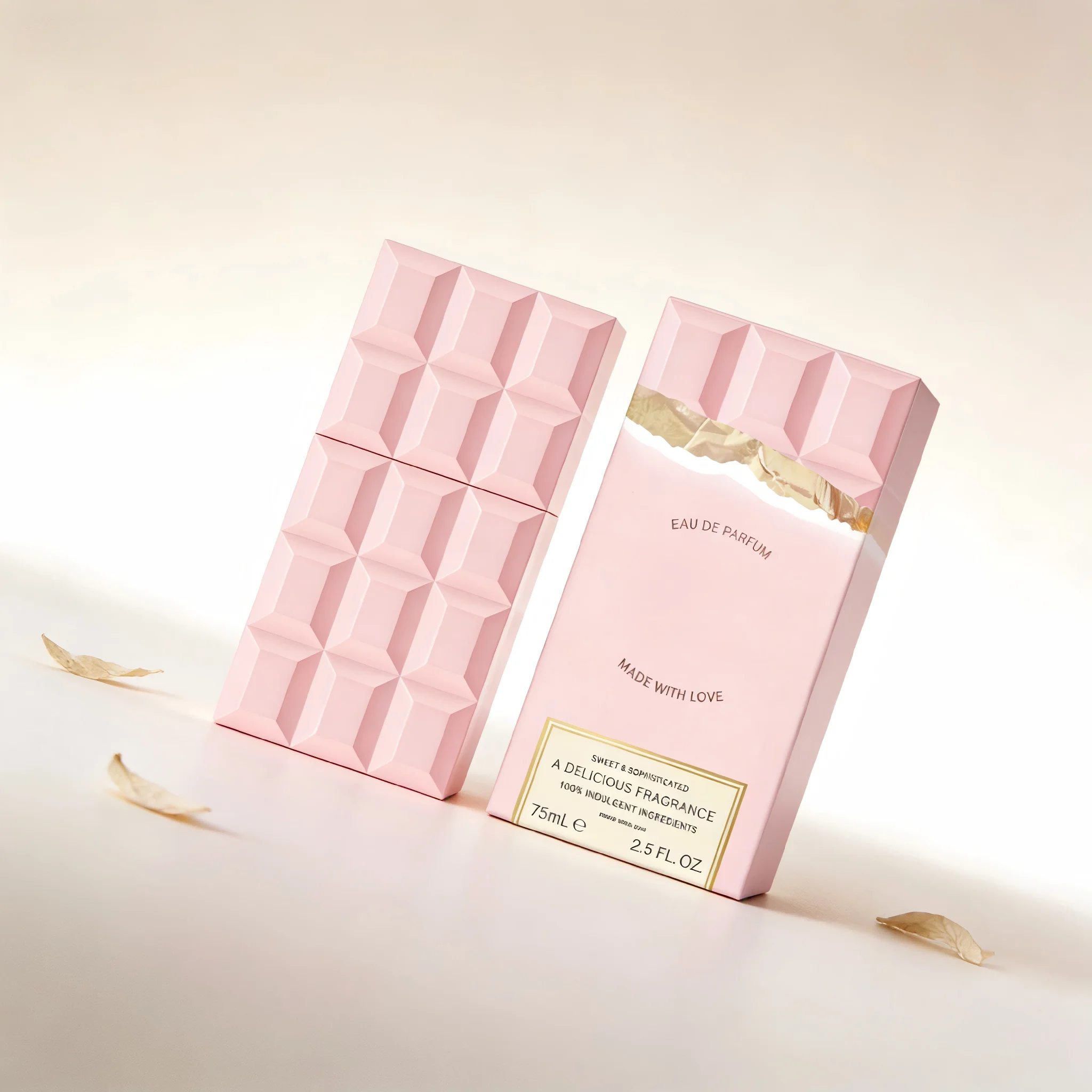 

Pink Chocolate Women's Eau De Parfum, Juicy White Peach and Vanilla Aroma with Coconut Undertones, Warm Romantic Scent
