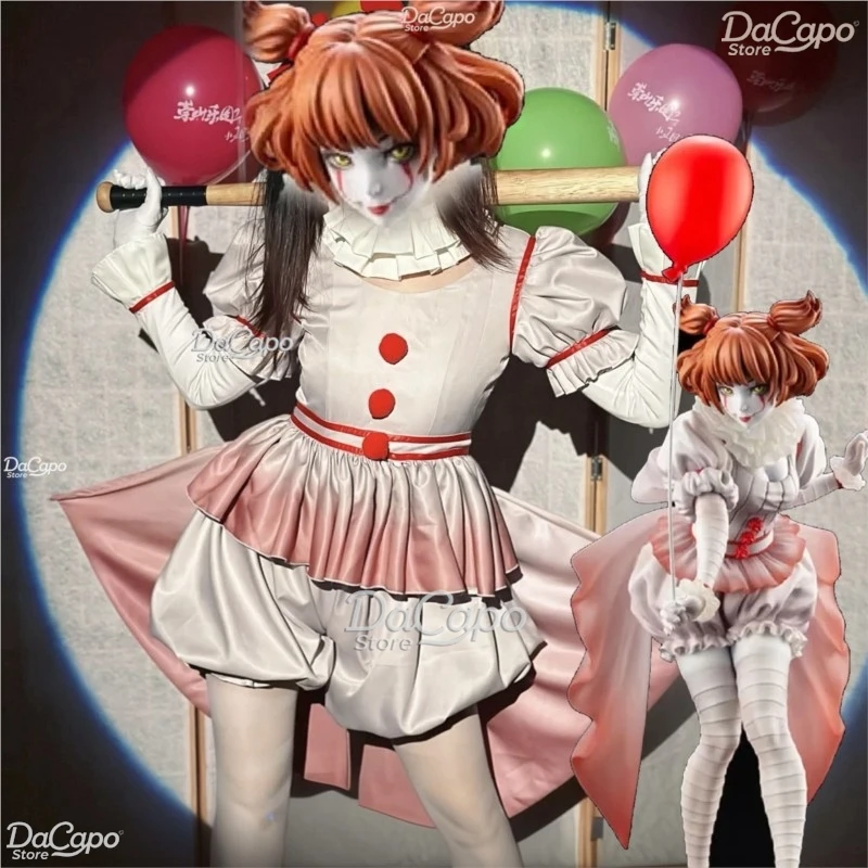 halloween-palhaco-pennywise-cosplay-traje-peruca-genderswap-horror-meninas-vestir-se-feminino-fantasia-carnaval-festa-assustadora-conjunto-completo-roupa
