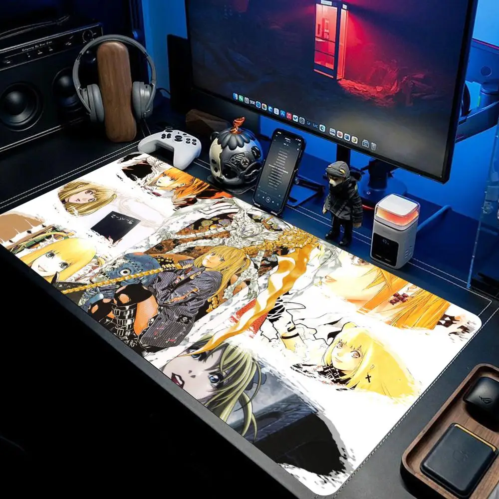 

‘HYBXXC’Anime Girls Mouse Pad Kawaii Non-Slip Pink Rubber Desk Mat Cute Mousepad Gamer HD Print Mouse Mat Game Keyboard pad