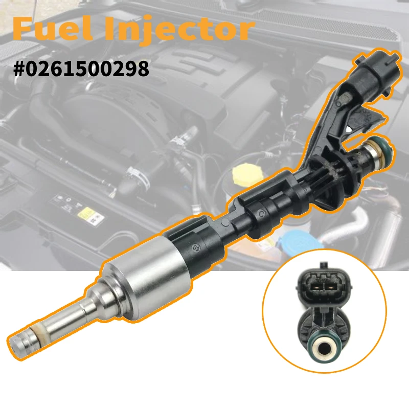 1/2Pcs 0261500298 Fuel Injector For Land Rover LR4 Range Rover Sport Jaguar XF XJ F-Type 2010 2011 2012 2013 2014 2015 2016