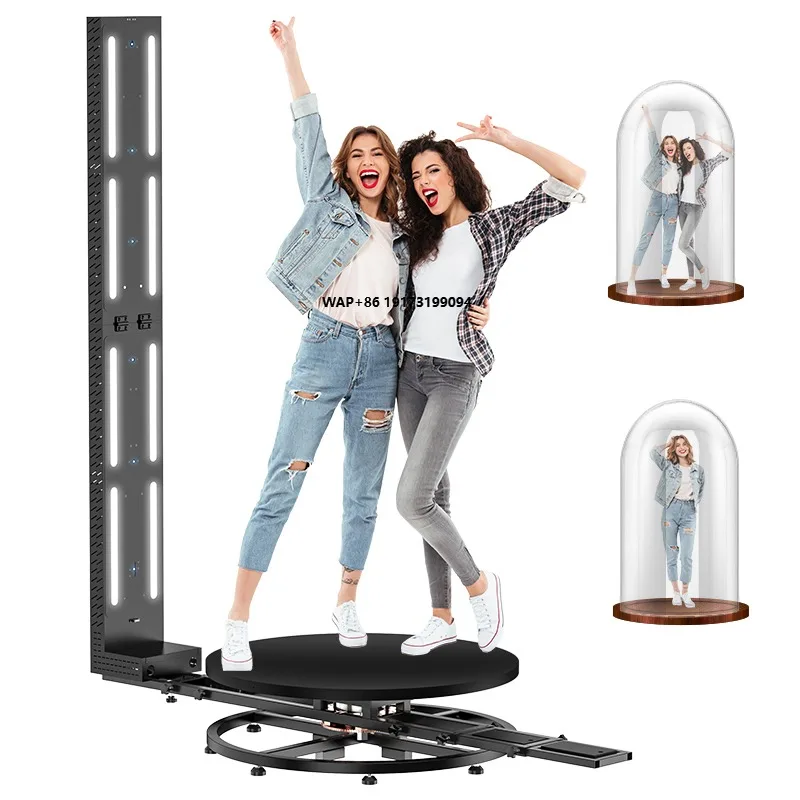 CHACKTOK 360 Fast Measurement 3D Scan People Full Body Photo Booth Human Body Scanner High Precision Full Color for 3D Printer