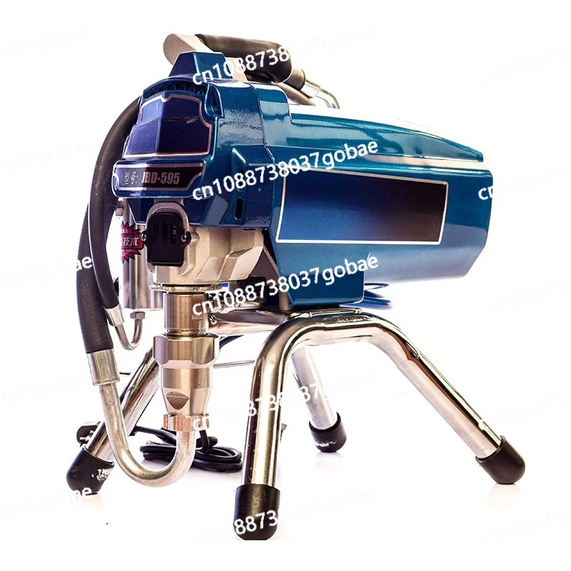 

High pressure airless sprayer spraying latex paint paint sprayer