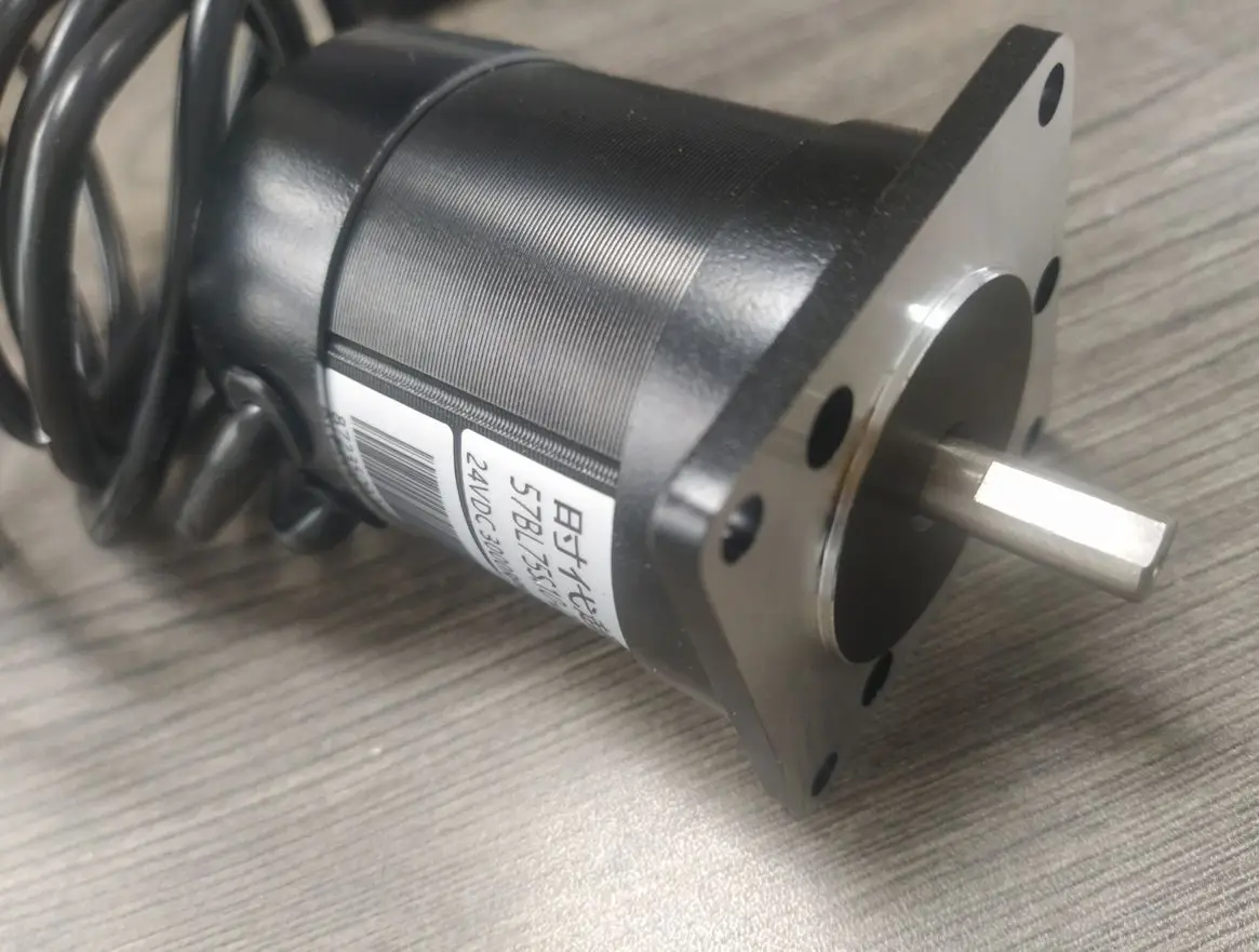 BLDC 57mm Brushless DC Motor 24V 150W 3000RPM High Speed 0.5N.M Body Length 95mm Brushless Motor 57BL95S15-230