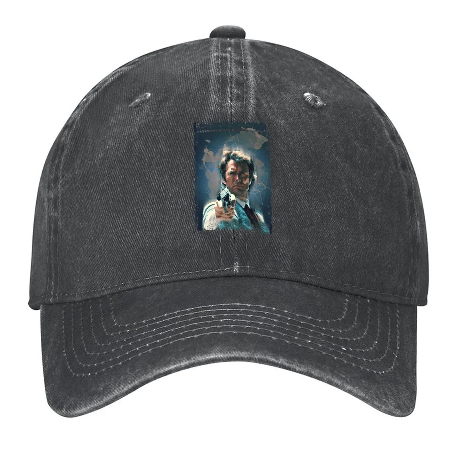 

Dirty Harry vintage art Baseball Cap derby hat Streetwear Brand Man cap Sun Cap Ladies Men's