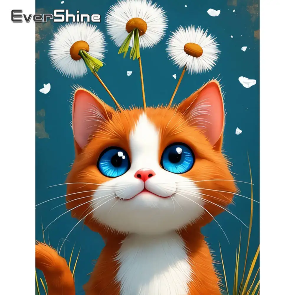 

Evershine алмазная живопись собака животное горный хрусталь фотографии мультфильм Алмазная вышивка мост красочные поделки подарок ручной работы