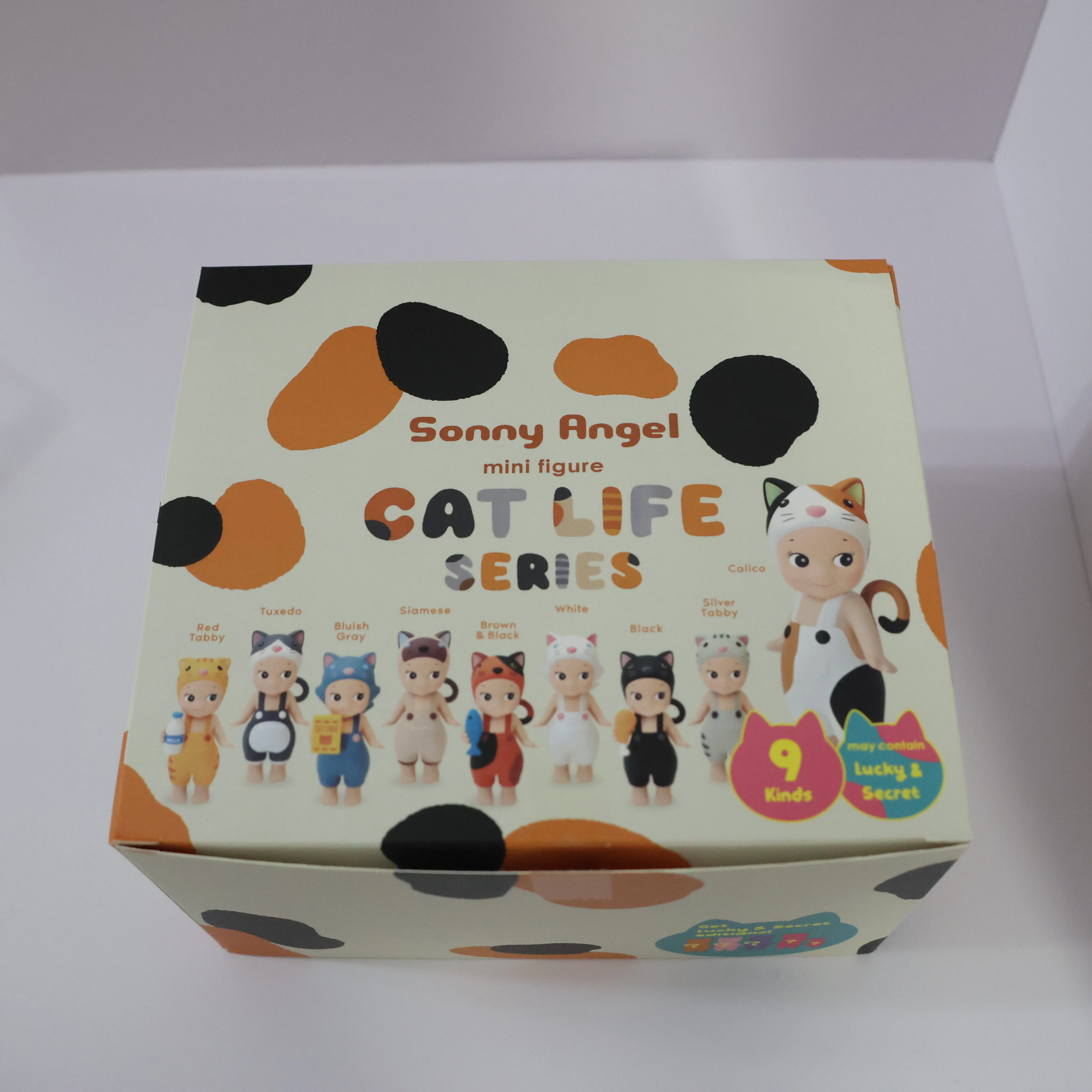 

Новая горячая высококачественная мини-фигурка ангела Cat Life Series слепая коробка мультяшный орнамент ручной работы модная серия подарков на день рождения и Рождество